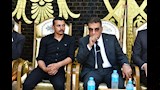المحافظ يقدم العزاء لأسرة شهيد محطة وقود العاشر 