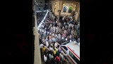 تشييع جثمان ضحية حادث شاحنة بنزين العاشر