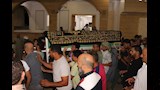 تشييع جثمان ضحية حادث شاحنة بنزين العاشر