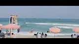 استقرار أمواج البحر بشواطئ الإسكندرية 