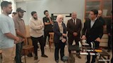 رئيس جامعة بنها يتفقد مشروعات طلابية بكلية الهندسة (6)