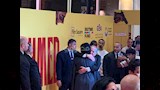 غادة عبدالرازق والمخرج أحمد نادر جلال في العرض الخاص لفيلم أحمد وأحمد (2)