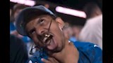 لقطة احتفال مشجع الهلال