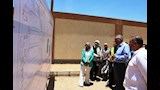 محافظ أسوان يتفقد محطة معالجة الصرف الصحي بقرية الفوزة