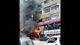 حريق شارع العشرين بفيصل