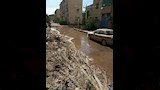 شوارع السيل بأسوان تغرق في المياه بسبب انفجار خط رئيسي- فيديو وصور