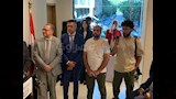 وزير الثقافة يفتتح المقر الجديد لجمعية المؤلفين والملحنين ويتسلم درع تكريمه