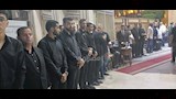 بحضور مصطفى كامل.. نجوم الأغنية الشعبية يقدمون العزاء في محمد عواد