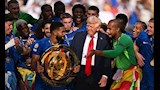 سانشيز وهو يشير إلى جيمس بعد إذن ترامب