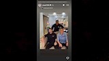 سعد سمير يحتفل بعيد ميلاد عبدالله السعيد