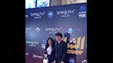 سوزي وصديقها في العرض فيلم الشاطر (1)