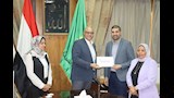 محافظ القليوبية يُكرّم مشرفي ومديري تضامن الحج (7)