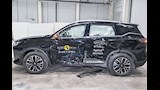 شيري تيجو 7 أثناء اختبار Euro NCAP للحوادث