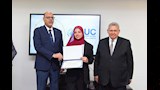 وزير العمل يُسلم شهادات تدريب على ''المساح العام'' لخريجي جغرافيا