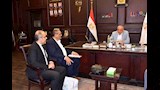 محافظ الأقصر يستقبل وفد هيئة الرقابة النووية والإشعاعية (5)