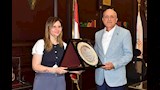 محافظ الأقصر يستقبل وفد هيئة الرقابة النووية والإشعاعية (9)