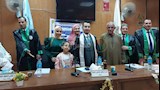 أول معيد كفيف بجامعة سوهاج ينال الماجستير بالإعلام (13)