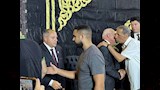 دموع الابن وحزن المحافظ في وداع ميمي عبدالرازق ببورسعيد (3)