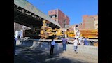 سقوط كوبري طوخ (6)