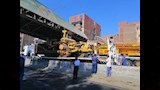 سقوط كوبري طوخ (1)