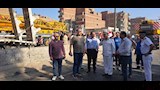 محافظ القليوبية يتفقد أعمال رفع كوبري طوخ (6)