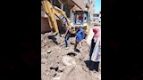 السيطرة على انفجار خط مياه بكفر قورص بالمنوفية (5)