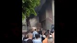 حريق هائل يلتهم مخزنًا في البدرشين (5)