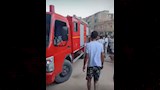 حريق هائل يلتهم مخزنًا في البدرشين (9)