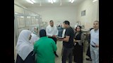 زيارة مفاجئة من قيادات مديرية الصحة 