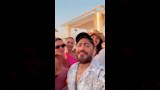 نسرين امين وتامر حسني في الساحل الشمالي (3)