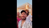 نسرين امين وتامر حسني في الساحل الشمالي (1)