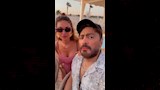 مي سليم وتامر حسني يرقصان على اغنية حبك لو غلطة (3)
