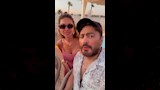 مي سليم وتامر حسني يرقصان على اغنية حبك لو غلطة (2)