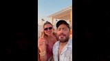 مي سليم وتامر حسني يرقصان على اغنية  (2)