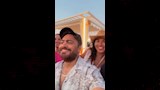 نسرين امين وتامر حسني في الساحل الشمالي (2)