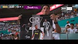 كريستيانو رونالدو يظهر في مدرجات ريال مدريد