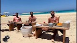 نجوم كرة القدم في المصيف (11)