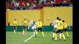 لقطة تسيجيل بيرترامي هدف مونتيري الأول في مرمى بروسيا (1)