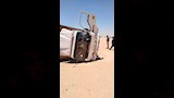 انقلاب سيارة البضائع 