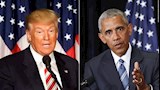 أوباما و ترامب