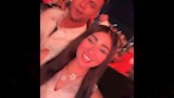 عصام صاصا يرقص مع زوجته في حفل تامر حسني 