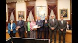 محافظ القاهرة يكرم 30 من أوائل الثانوية العامة والمكفوفين والدبلومات (15)