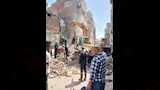 انهيار منزل قديم بالغربية