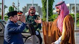 استقبال ولي العهد السعودي للرئيس الإندونيسي
