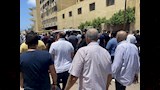 جنازة ضحية غرق الحفار ادمارين من الإسكندرية ٤