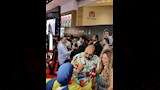 محمد ثروت في العرض الخاص لفيلم روكي الغلابة 
