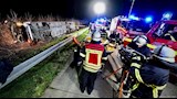 إصابة 20 شخصا في انقلاب حافلة في ألمانيا