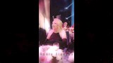 نادية الجندي ترقص بجوار زوجها السابق محمد مختار 