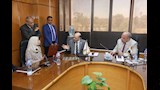وزير الكهرباء يتفقد هيئة المواد النووية