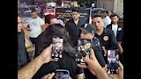 عمر كمال يصل عزاء احمد عامر